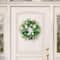 24" White Spring Hydrangea & Dogwood Floral Wreath